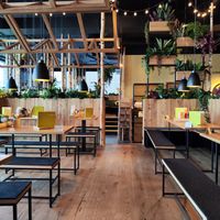 Interior at Hans im Glück in Emmen