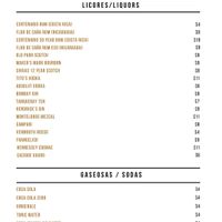 Sodas, some spirits at Cervecería Belmar in Monteverde