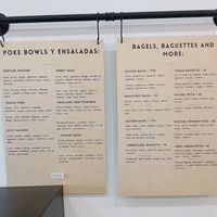 Top right: vegan baguette at Pinsi's Picnic in Mallorca