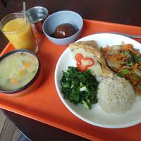Meal of the day at Quinua in Quito