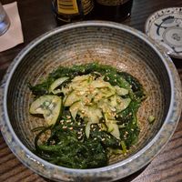 Wakame salad at Blue Sushi in Kansas City