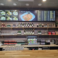 The counter. at Phở Việt in Helsinki