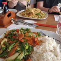 Special order of only vegetables at Phở Việt in Helsinki