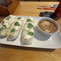 Vegan Rolls - Starter. These were really good   at Phở Việt in Helsinki
