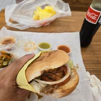 Soyrizo torta. They only had bottle/canned drinks at Super Tortas No 1 in Paramount