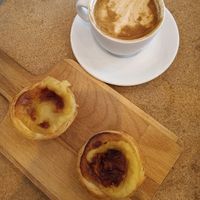 Pasties de natas. at GAL Cafe in Lisbon