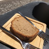 Banana bread   at GAL Cafe in Lisbon