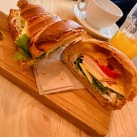 Ham & Cheese Croissant   at GAL Cafe in Lisbon