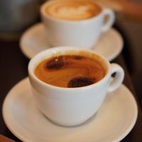 Americano at GAL Cafe in Lisbon