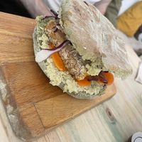 Matcha sandwich  at GAL Cafe in Lisbon