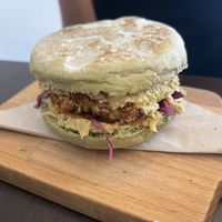Bolo de caco  at GAL Cafe in Lisbon