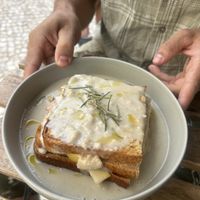 Toastie with Cheese and ham + Béchamel Sauce   at GAL Cafe in Lisbon