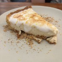 Lemon tart  at GAL Cafe in Lisbon