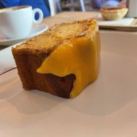 Passion fruit cake  at GAL Cafe in Lisbon
