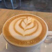 Flat white at GAL Cafe in Lisbon