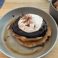 tiramisu pancake  at GAL Cafe in Lisbon