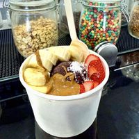 Açai bowl  at Fine Gelato and Açai in Puerto Escondido