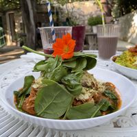 Lasagna  at Jardim de Borboletas in Santo Antonio Das Areias