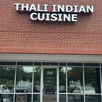 Location  at Thali Indian Restaurant in Durham