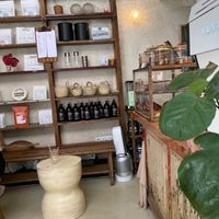  at Pan y Pepinillos Café in Madrid