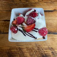 Fruit Sorbet Sundae  at The Malt in Derby
