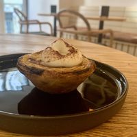 Tiramisu vegan nata  at Nat'elier | Pastel de Nata in Lisbon