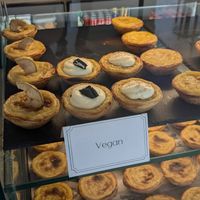 Vegan Options at Nat'elier | Pastel de Nata in Lisbon