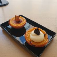 Pastel de nata cookie cheesecake e apple cinnamon at Nat'elier | Pastel de Nata in Lisbon