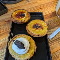 Vegan nata flavors at Nat'elier | Pastel de Nata in Lisbon