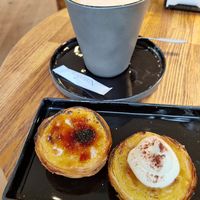 Creme brulee and tiramisu at Nat'elier | Pastel de Nata in Lisbon