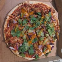 Vegan Chicken Döner Pizza at Domino's Pizza in Koblenz