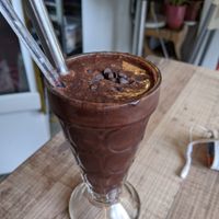 Choco milkshake at WellSmoocht in West Singapore