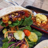 Award winning vegan shakshuka at WellSmoocht in West Singapore