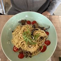 Wild wild mushroom creamy pasta  at WellSmoocht in West Singapore