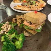 Tofully yours tofu burger at WellSmoocht in West Singapore