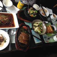 big portions at Vegetarian Story Restaurant at Vegetarians Story Restaurant in Suzhou