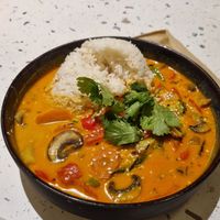 Gemüsecurry at Alex Kitchen in Flensburg