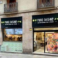 Shop Front at Pure Cuisine  in Barcelona