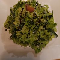 Green salad at Mammamia in Santa Marta