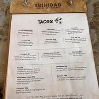  at Trinidad Ritual de Sabores in Mexico City