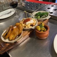 Selection of vegan tapas  at La Tortilla Asesina in Inverness