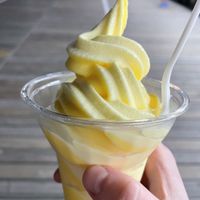 Pineapple mango swirl Dole Whip  at Oc Gelato in Ocean City