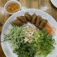 Bun cha  at Vegetarian Master Ruma in Vientiane