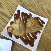 Samosas at Sherpa Kitchen in Burlington