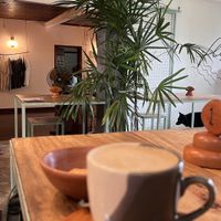 Capuccino  at Flow Café Weligama in Weligama