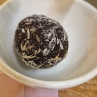 Energy ball? at Flow Café Weligama in Weligama