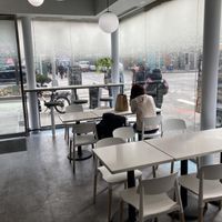 Inside seating  at Som Bo in New York City