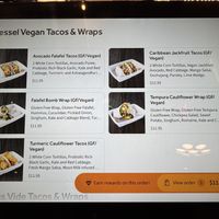 The vegan second for tacos and wraps. I didn’t check many other spots on the menu since I wanted tacos  at Craft Food Halls - CityPoint in Waltham