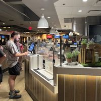 A quick angle of how big the place was  at Craft Food Halls - CityPoint in Waltham