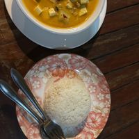 Massa man curry (with tofu)  at Bottle Beach 1 Resort in Koh Phangan